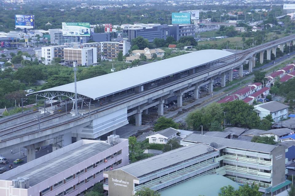 Airport Link Hua Mak Condo Bangkok Exteriör bild
